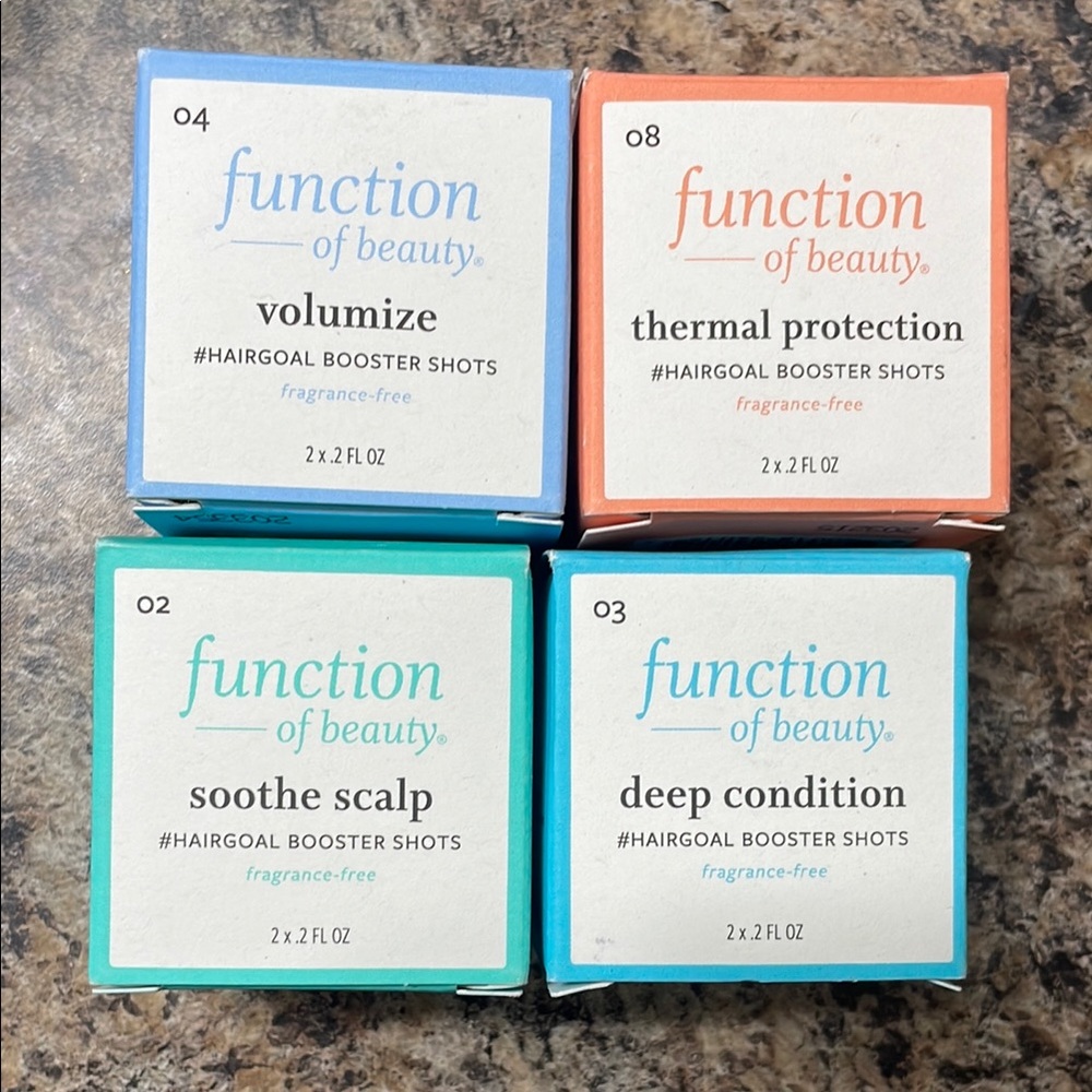 Function of Beauty Haircare Booster Shots Set